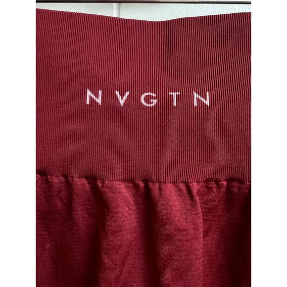 NVGTN Contour Solid Seamless Leggings Medium Reddish Brick - Picture 8 of 10